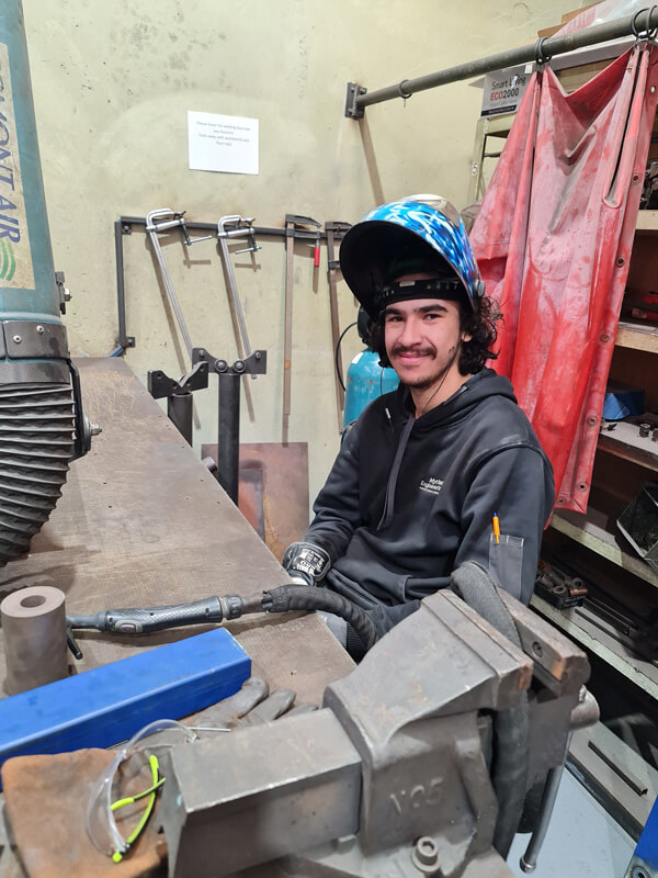 engineering apprentice, Matt