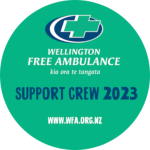 Wellington Free Ambulance Supporter logo 2023